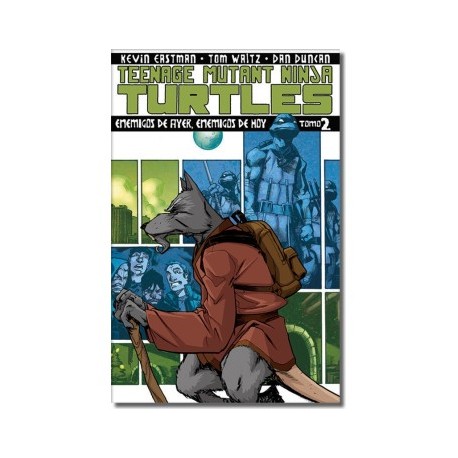 TEENAGE MUTANT NINJA TURTLES TOMO 2